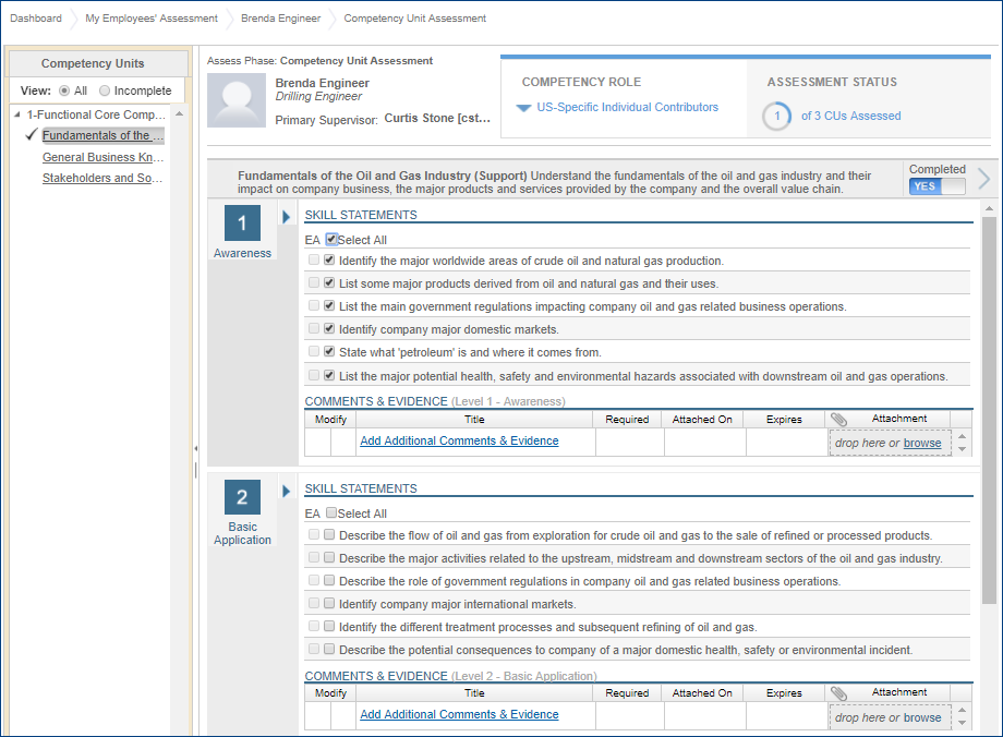 Supervisor Assessment – CMS Online